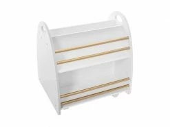 Bibliothèque Basse 2 Cotés Or