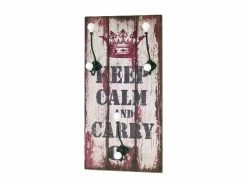 Magnifique Nuancemeuble Garderobe Murale Kigali Multicolore L30 X P12 X H60 Cm