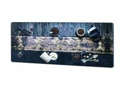 Contemporain Nuancemeuble Garderobe Murale Saint John’s Multicolore L50 X P5 X H20 Cm