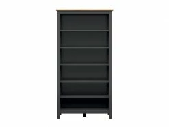 Bibliothèque Duck Gris Anthracite Et Bois