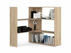 Akord étagère Mobile Twist Chêne Sonoma 103,2 - 173,6 - 101,6/101,6 Cm Chêne Sonoma Mat - 103,2 - 173,6 - 101,6/101,6x30x109,3 Cm