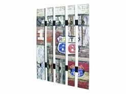 Magnifique Nuancemeuble Garderobe Murale Chi?in?u Vintage L65 X P9 X H100 Cm