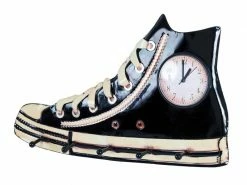 Inedit Nuancemeuble Garderobe Murale Gaborone Noir L50 X P6 X H31 Cm