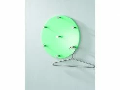 Inedit Nuancemeuble Garderobe Murale Katmandou Menthe-chromé H- ø35 Cm