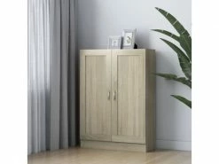 Vidaxl Bibliothèque Chêne Sonoma 82,5x30,5x115 Cm Aggloméré