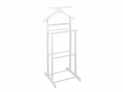 TERRE_DE_NUIT Valet De Nuit En Bois Massif Blanc - Va15021