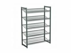 Porte-chaussures Empilable, étagère à Chaussures Organisateur De Chaussures Lmr005gb