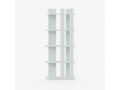 Homemania Bibliothèque Tiny - Blanc - 75 X 20 X 180 Cm