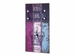 Splendide Nuancemeuble Garderobe Murale Basseterre Multicolore L40 X P12 X H80 Cm