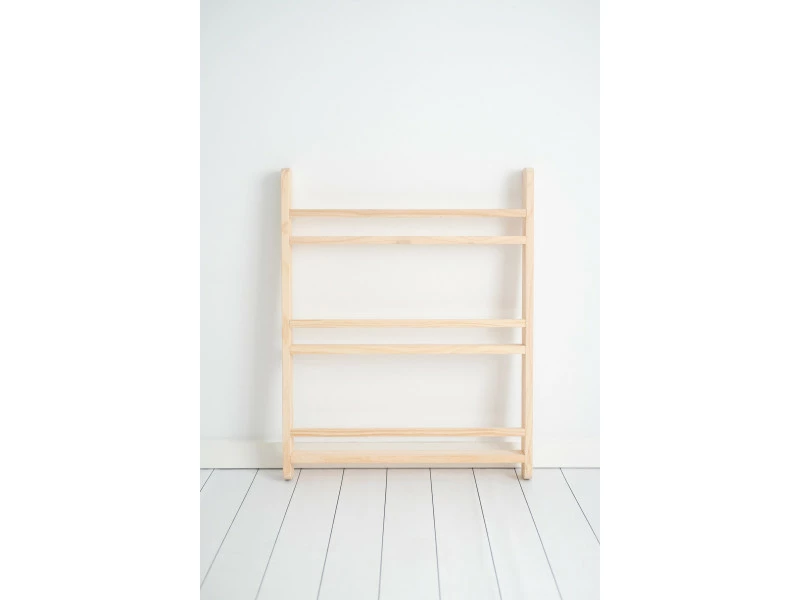 Crochetts étagères De Mur Montessori Angela Pin Naturel – Image 2