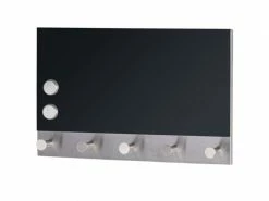 Penderie Mural Magnét. 30x19 Cm Noir