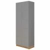 Armoire 2 Portes Grise Hauteur 180 Cm