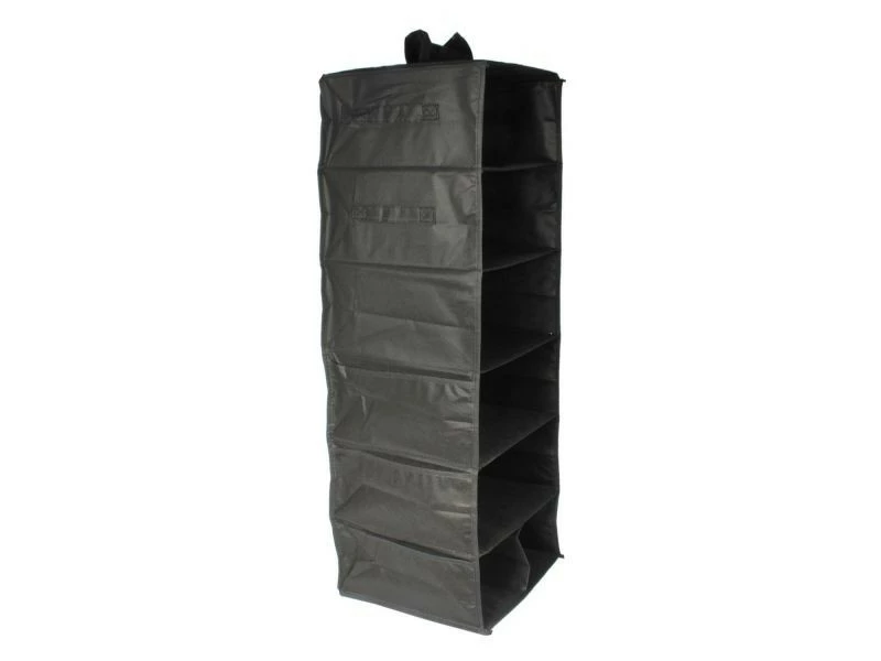 Rangement D'intérieur Pliable 7 Compartiments - Noir