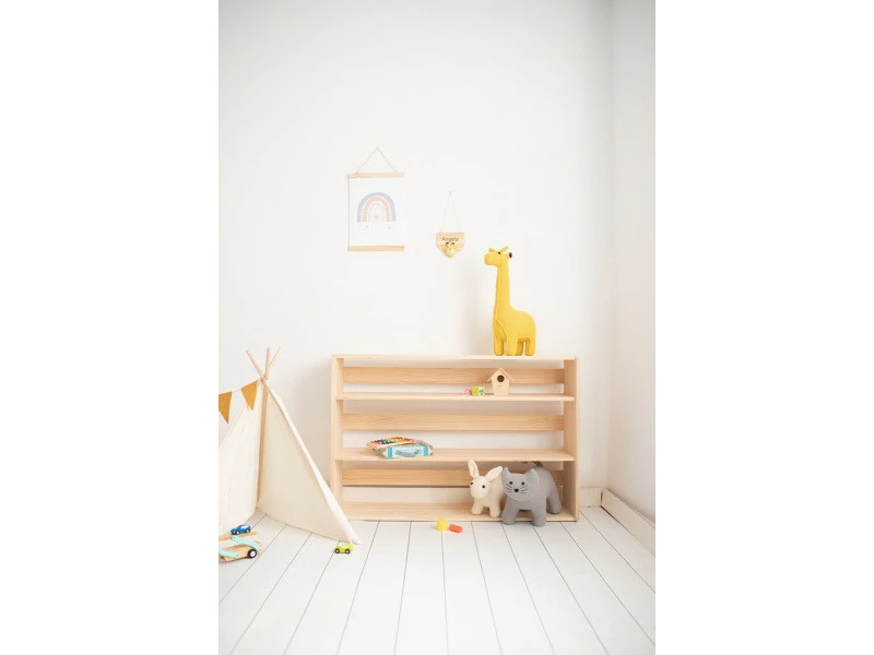 Crochetts étagères De Terre Montessori Lara Pin Naturel – Image 3