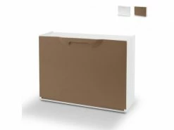 OTO_TOP_ITALY Meuble Chaussure Design Modulaire Moderne Et Peu Encombrante 51x17x40cm