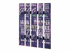 Esthetique Nuancemeuble Garderobe Murale Banjul Vintage L70 X P9 X H100 Cm