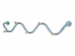 Magnifique Nuancemeuble Garderobe Murale Port-vila Alu L72 X P18 X H14 Cm