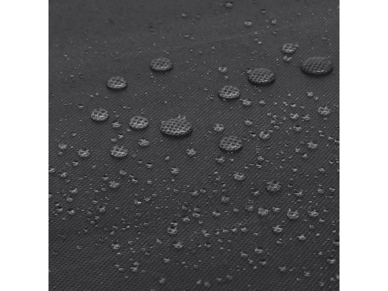 HELLOSHOP_26 Armoire De Rangement Penderie Toile 175 Cm Noir Helloshop26 12_0000190 – Image 4