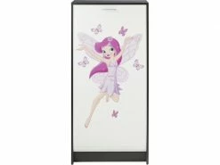 Meuble De Rangement Fée à Rideau - Coloris: Noir