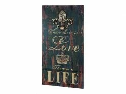 Stylé Nuancemeuble Garderobe Murale Budapest Vintage L30 X P7 X H60 Cm