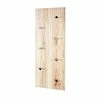 Esthetique Nuancemeuble Garderobe Murale San Salvador Chêne San Remo-chromé L80 X P6 X H30 Cm