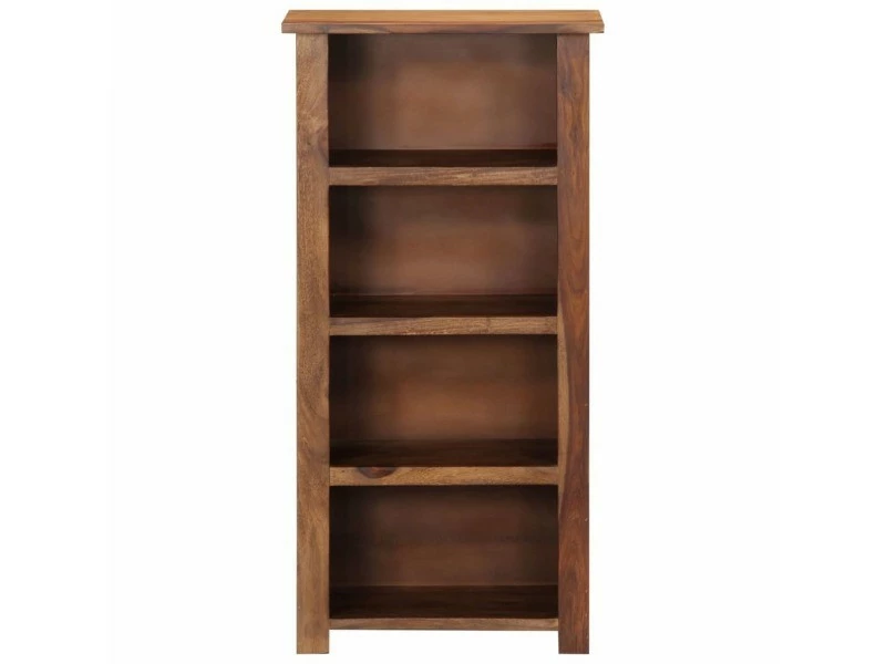 Contemporain étagères Categorie Dakar Bibliothèque 50 X 30 X 100 Cm Bois De Sesham Massif – Image 2