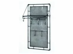 Joli Nuancemeuble Garderobe Murale Brazzaville Anthracite L60 X P35 X H120 Cm