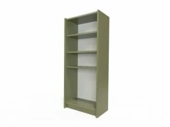 Étagère Bibliothèque Bois Taupe