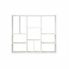 Étagère Murale Design Compartimentée En Bois Blanc Casym
