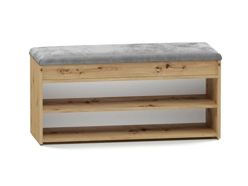 Zoana 2p Chêne Artisan, Etagere Chaussure, , P: 35 Cm, H: 49 Cm, L: 100 Cm