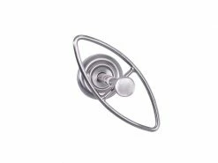 Contemporain Nuancemeuble Lot De 8 Garderobe Murale Nicosie Optique Inox L15 X P12 X H6 Cm