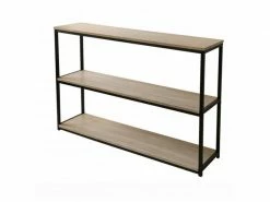 Bibliothèques, Vitrines Chic Bibliothèque 3 étagères 120x30x80 - Collection Loft