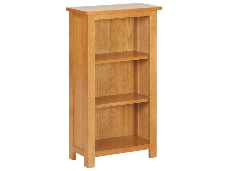 Icaverne - Bibliothèques Reference Bibliothèque 45x22,5x82 Cm Bois De Chêne Massif – Image 2