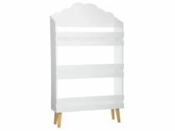 Bibliothèque Enfant Nuage - 58 X H. 100 Cm - Blanc
