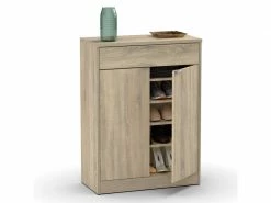Commode Meuble à Chaussures Coloris Cambrian - Hauteur 101 X Longueur 75 X Profondeur 36 Cm