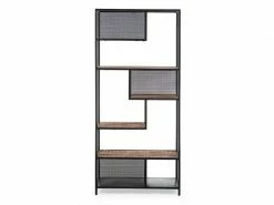 Bobochic Bibliothèque H188 Rodes 6 étagères Bois De Manguier