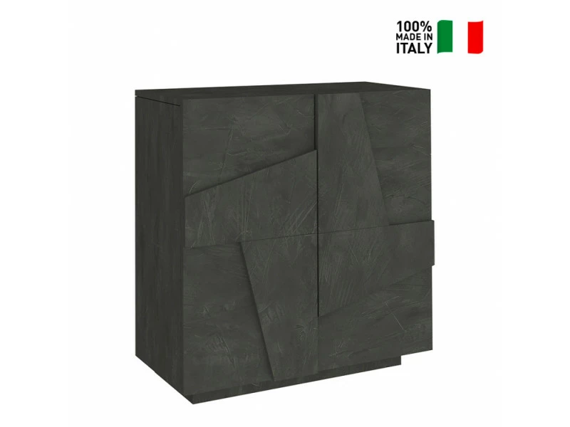 AHD_AMAZING_HOME_DESIGN Meuble à Chaussures Design Moderne 2 Portes Jusqu'à 16 Paires Ping A16 – Image 2