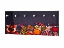 Sublime Nuancemeuble Garderobe Murale Praia Multicolore L70 X P5 X H30 Cm