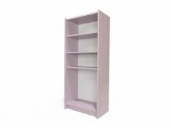 Étagère Bibliothèque Bois Violet Pastel