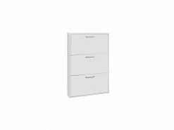 Meuble à Chaussure 3 Abattants Dixi Blanc