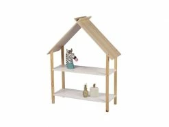 Bibliothèque Dream Pour Enfant Avec 2 étagères - Bois Et Blanc