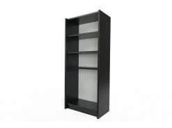 Étagère Bibliothèque Bois Noir