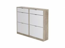 NO_NAME  Meuble A Chaussures 4 Portes + 2 Tiroirs Chene-blanc